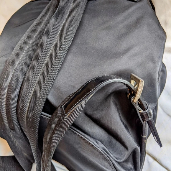 PRADA Black Nylon Backpack Medium - Picture 6 of 10